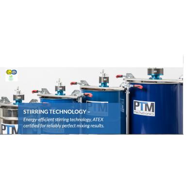 Ex-proof Atex Havalı Varil IBC Karıştırıcı Mikser